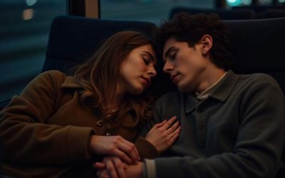 Sabina got horny on the bus to Italy